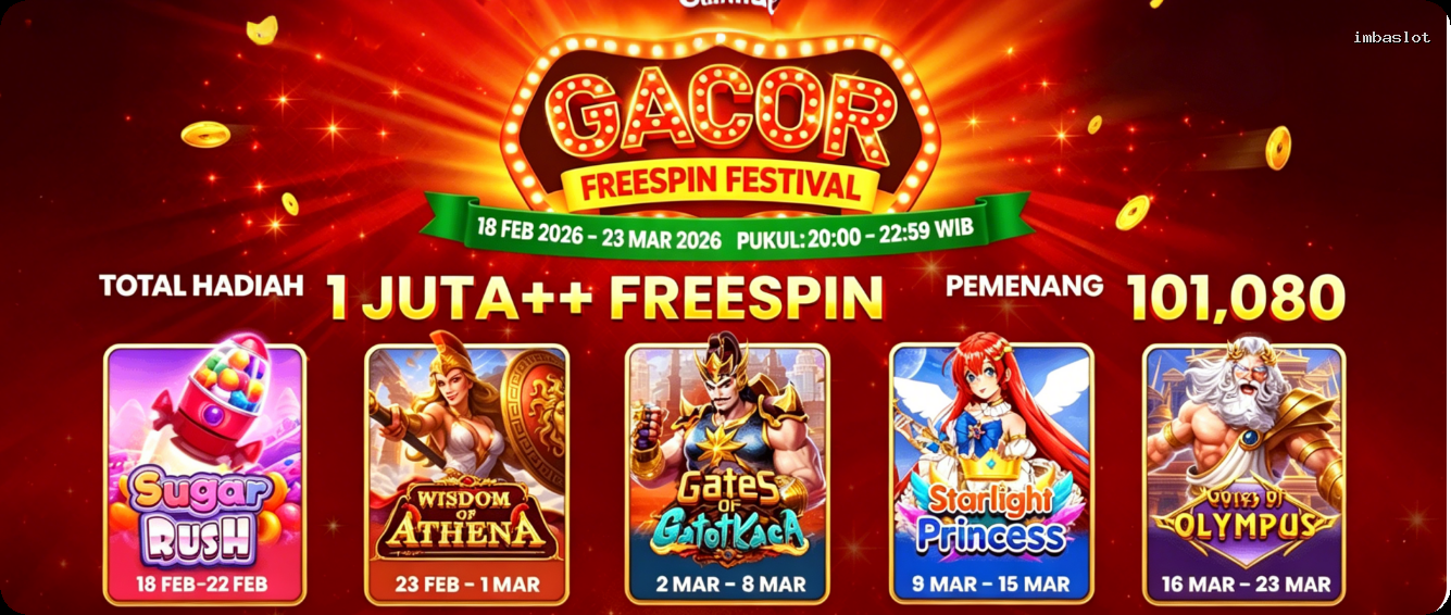 Login imbaslot Sekarang Bonus Melimpah